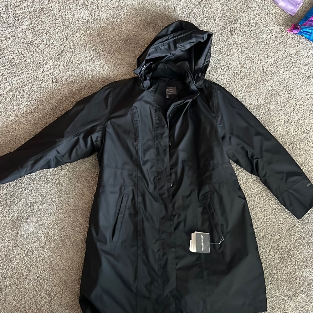 Eddie Bauer Women’s Winter Waterproof Trench Coat - Size: 1X